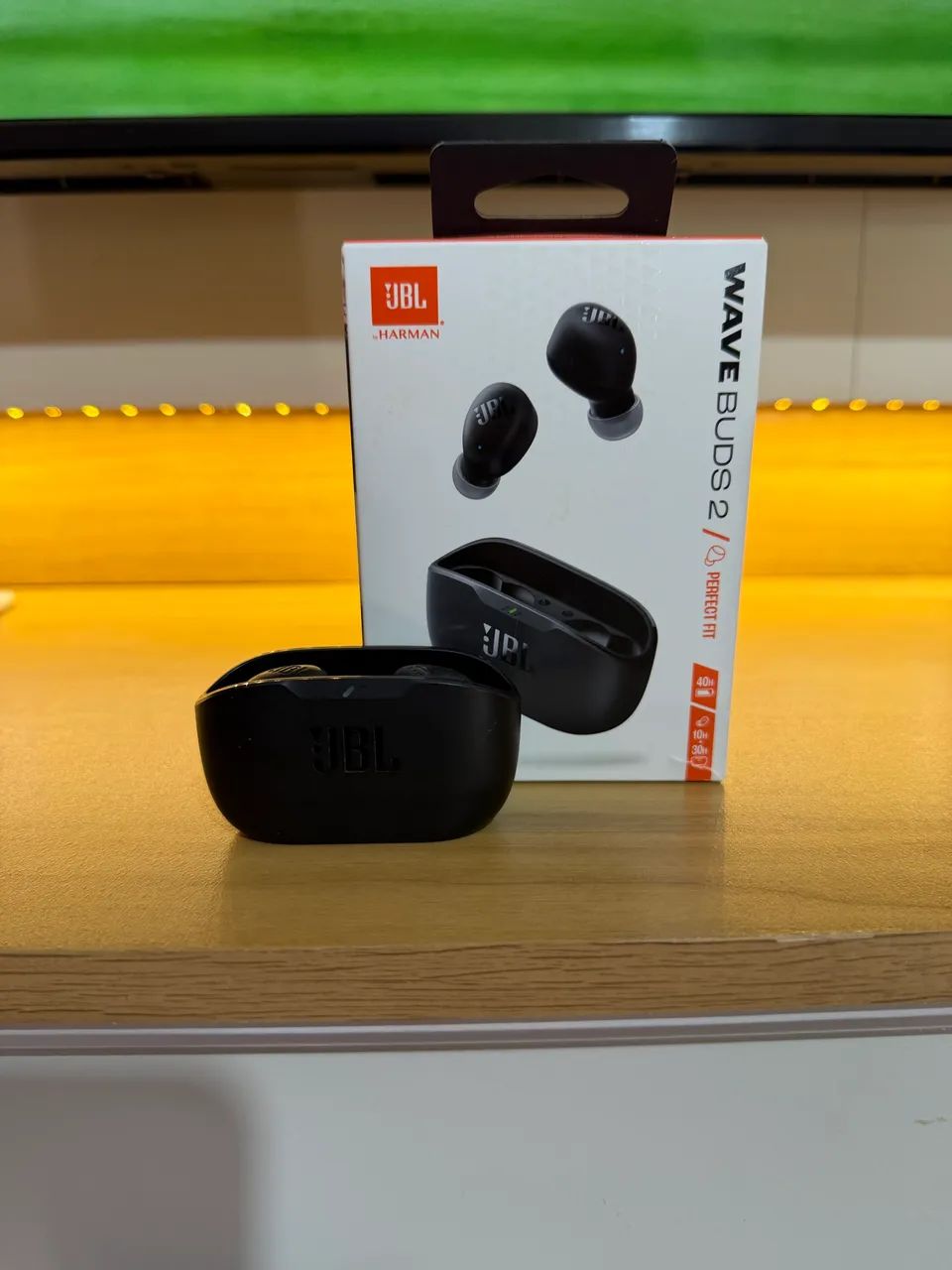 Fone JBL Wave Buds 2 Original - Bluetooth | Pouco Uso | Completo - Foto 3