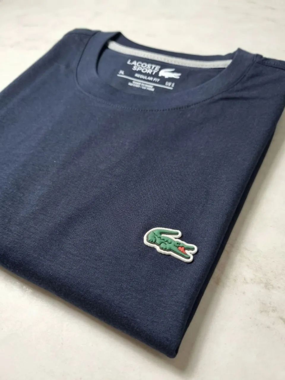 Camisa lacoste logo emborrachado  - Foto 2
