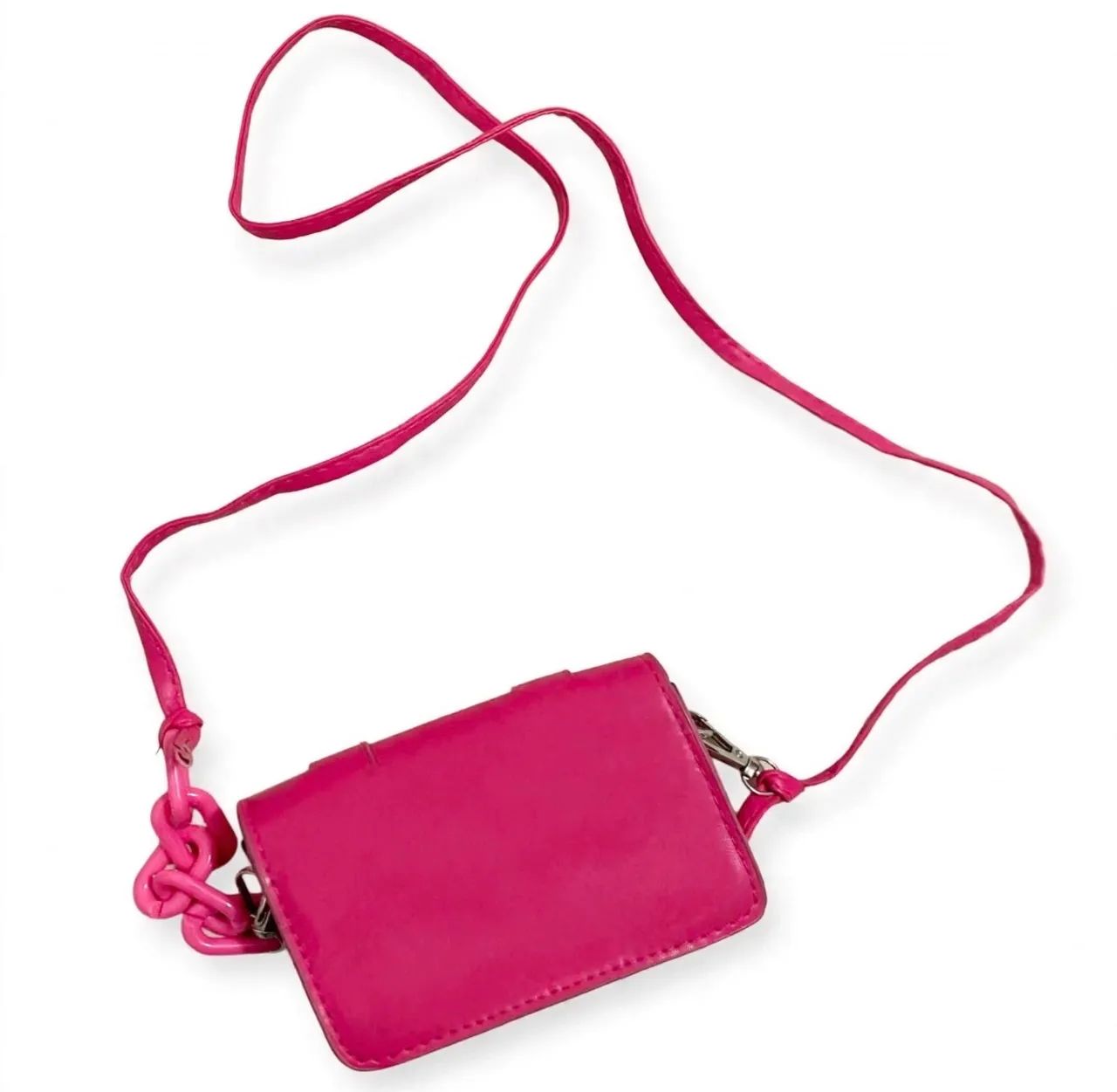Bolsa rosa pequena  - Foto 2