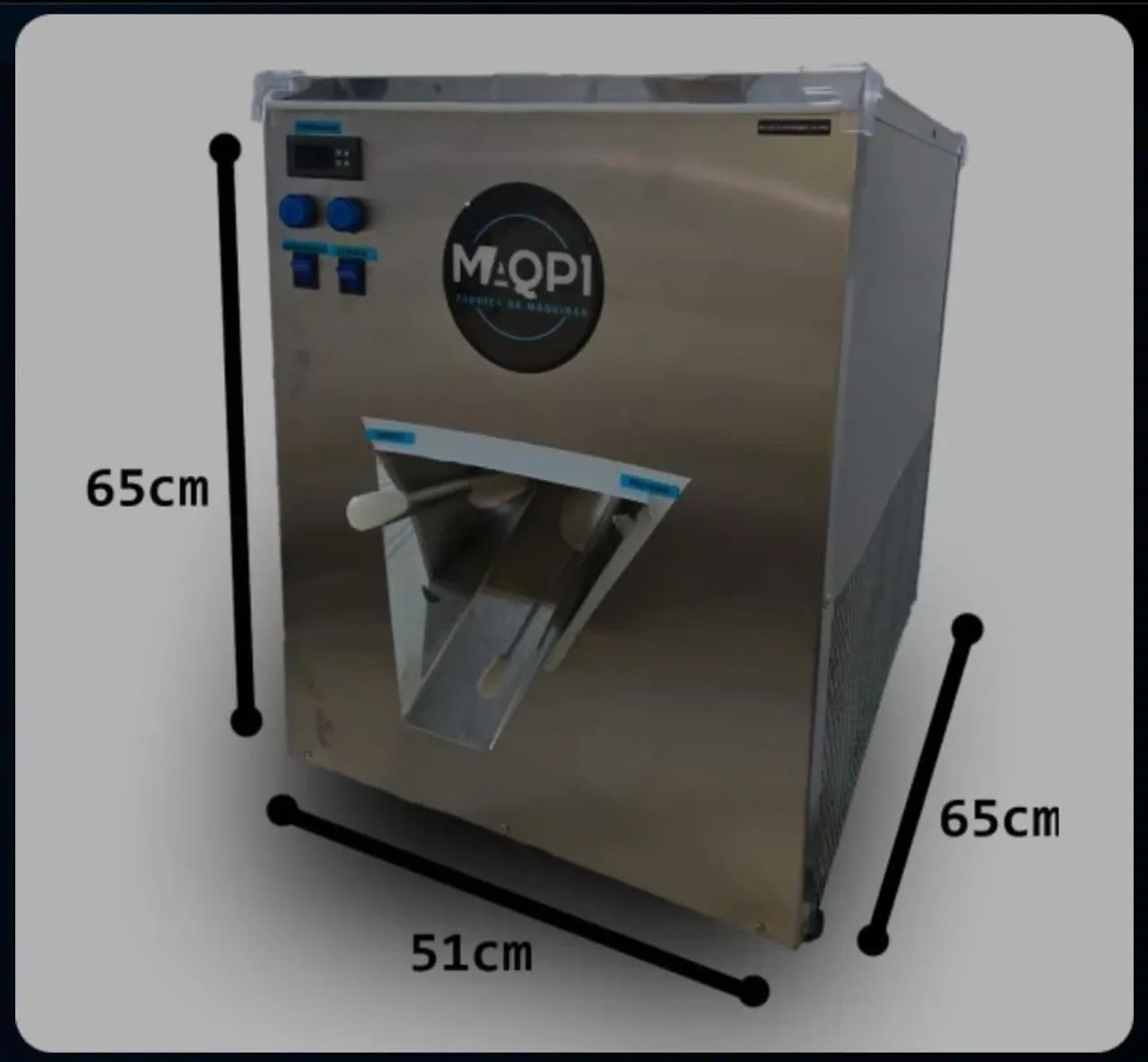 Máquina de sorvete 10 litros hora 