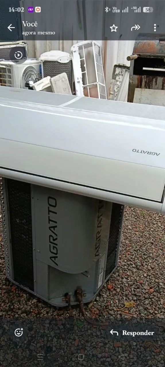 Ar condicionado piso teto 36 mil btus 