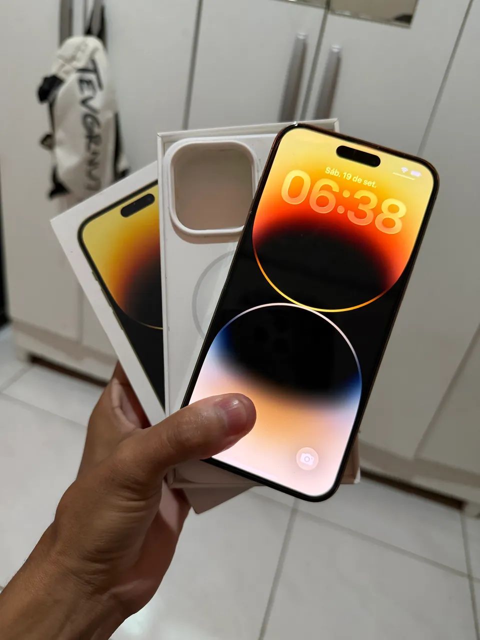 Iphone 14 pro max 128gb 94% bateria extra novo - Foto 2