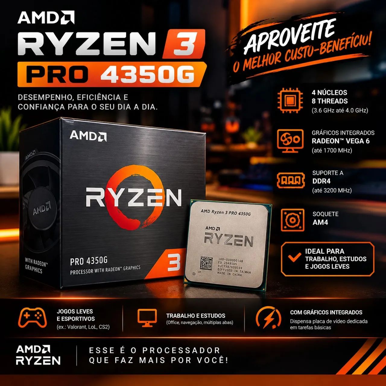 Ryzen 3 Pro 4350G