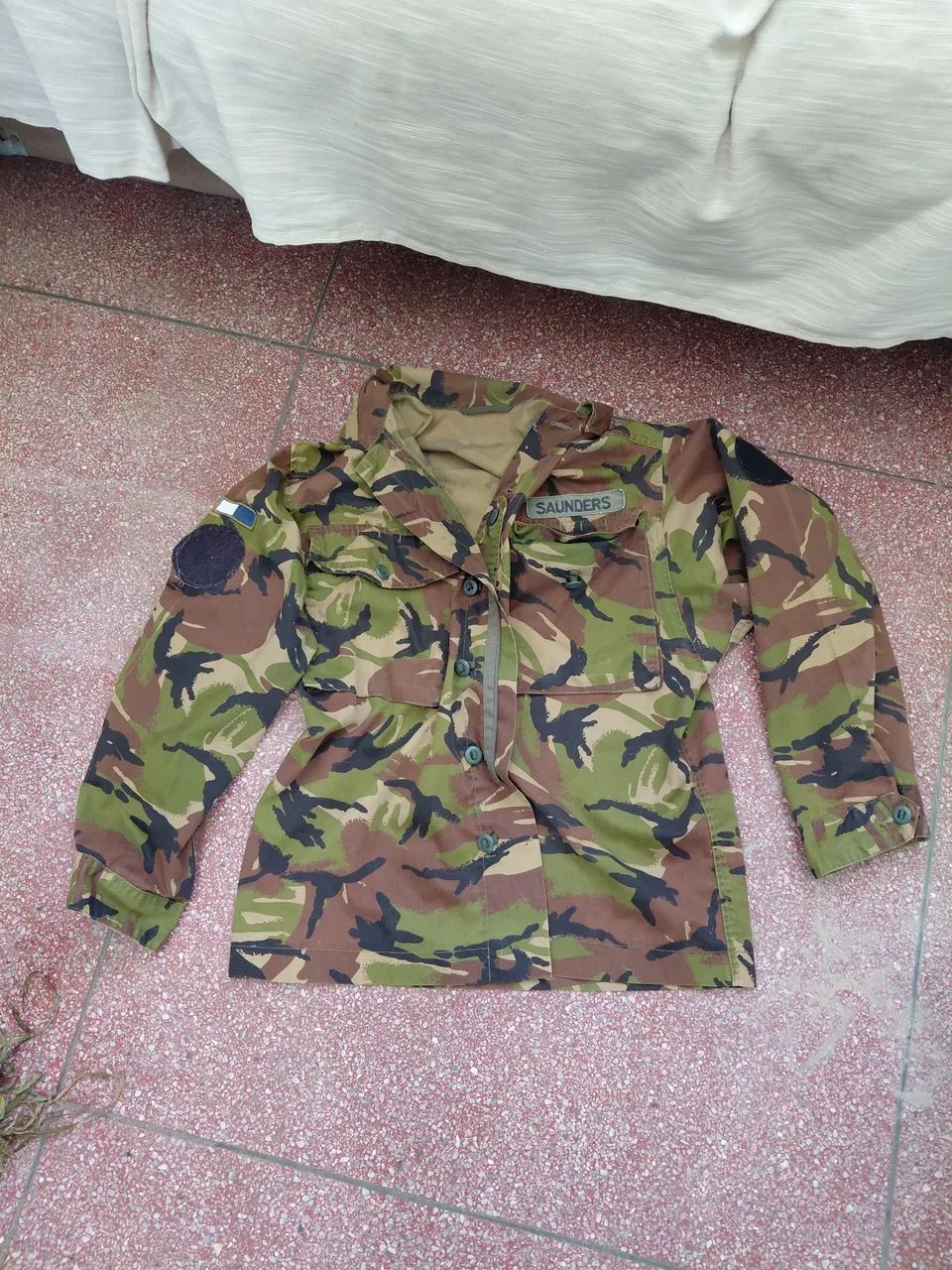 Uniforme Britânico SAS DPM Selva - Semi Novo