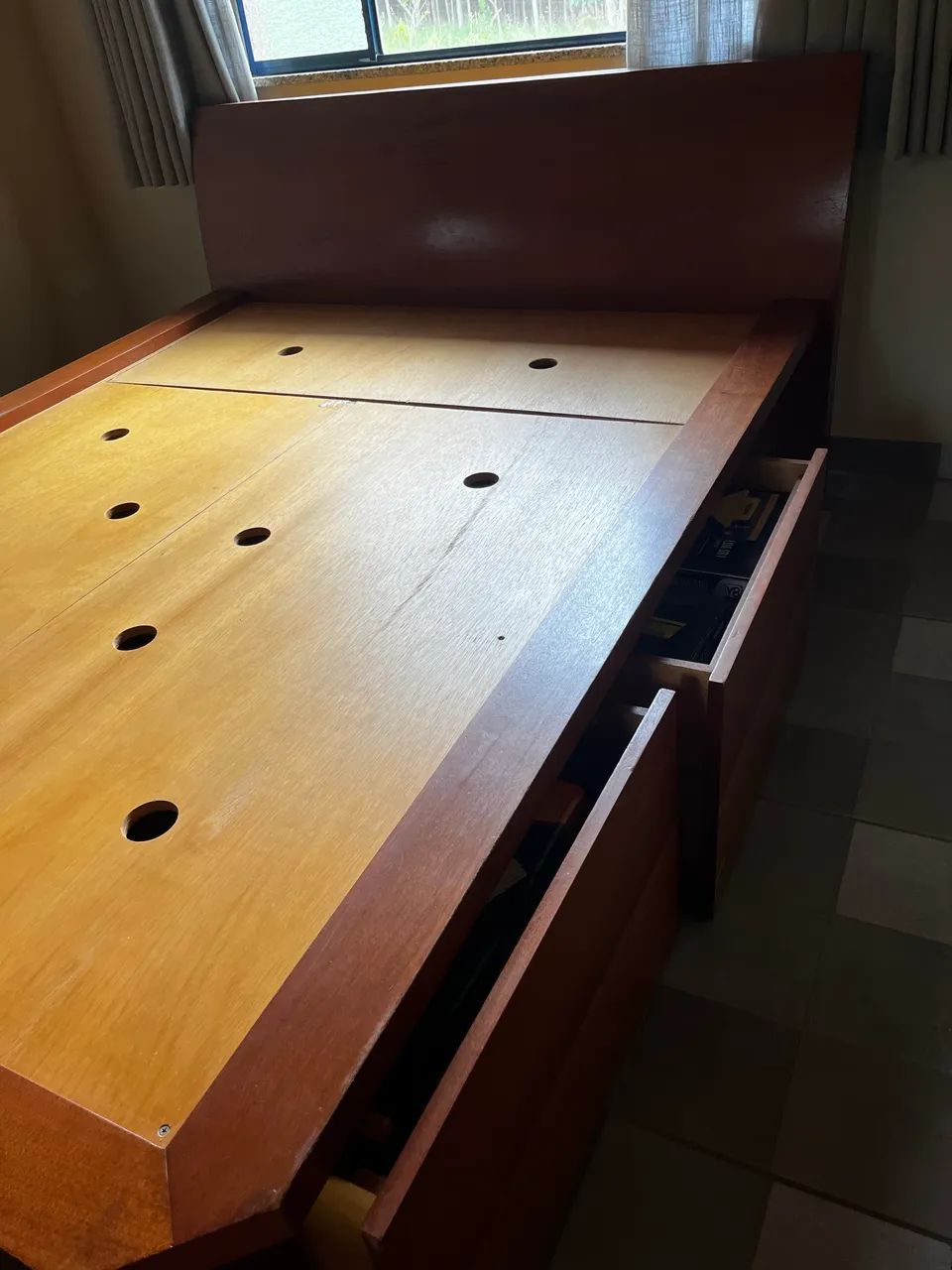Cama de casal com gavetões  - Foto 2