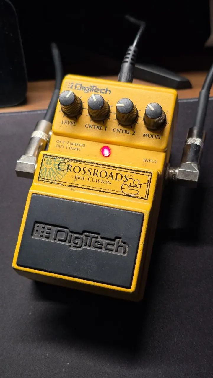 Pedal CrossRoads Eric Clapton Digitech - Raridade - Instrumentos