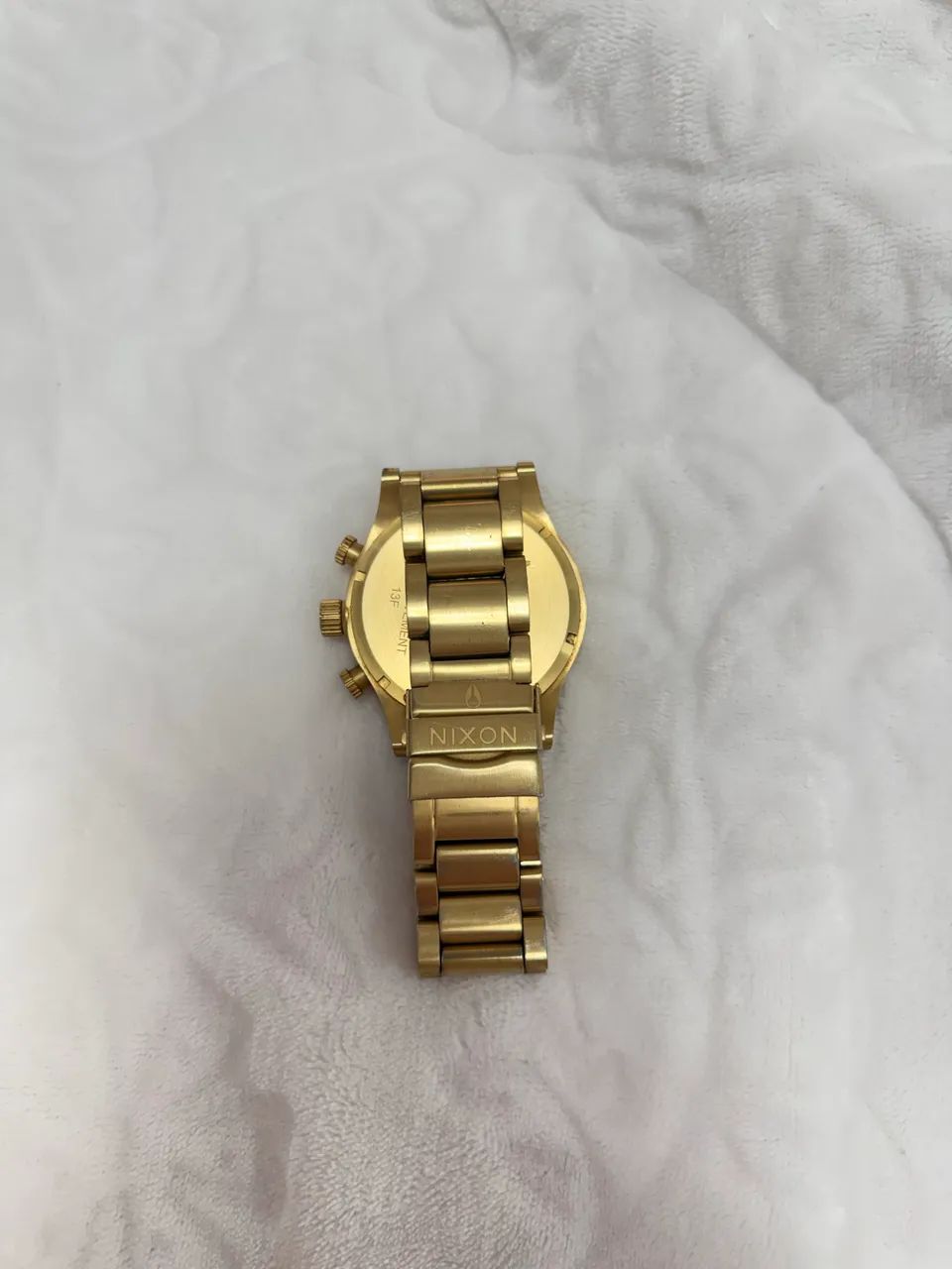 Relógio Nixon 5130 dourado  - Foto 2