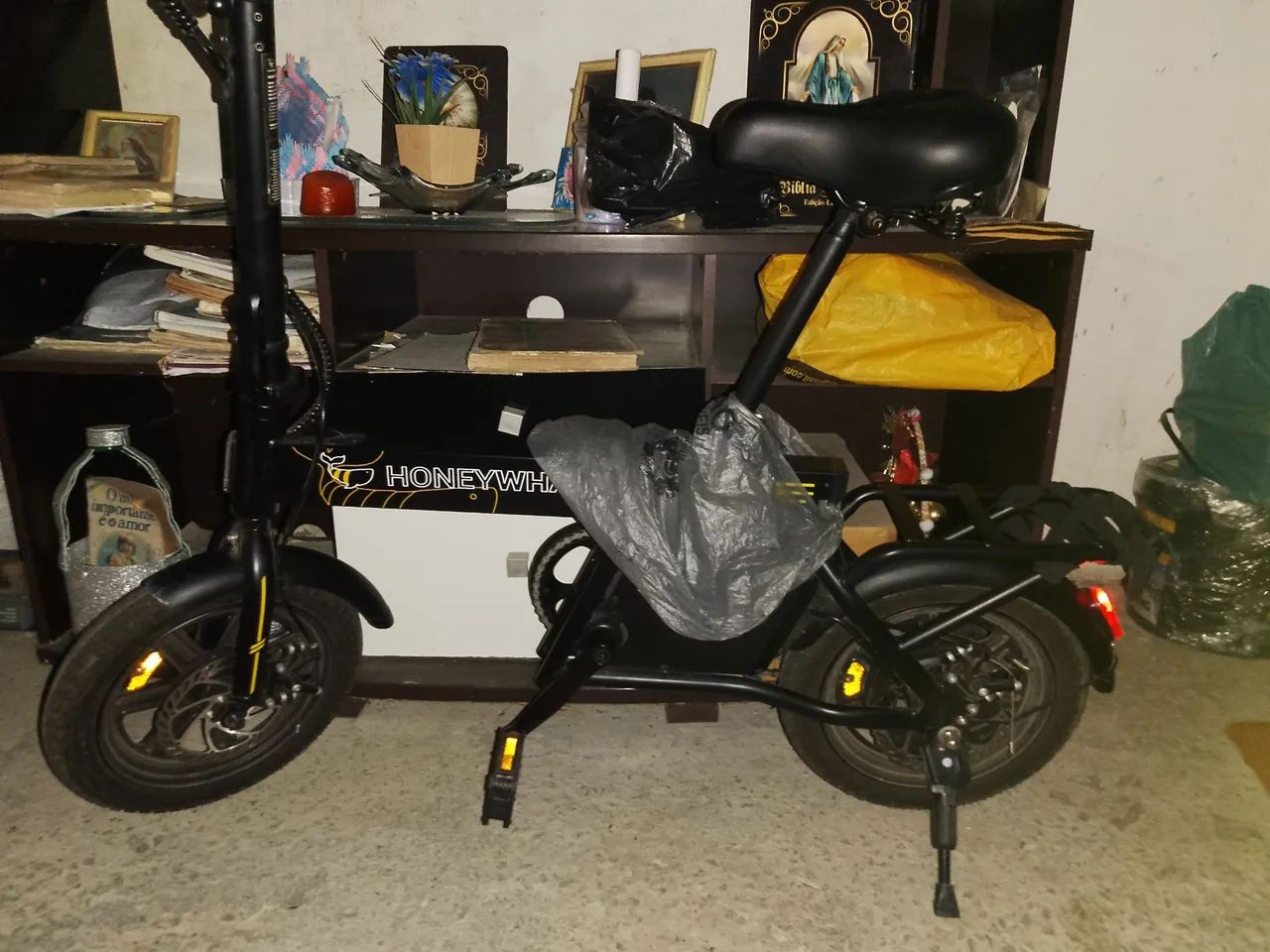Bicicleta dobravel elétrica  - Foto 2