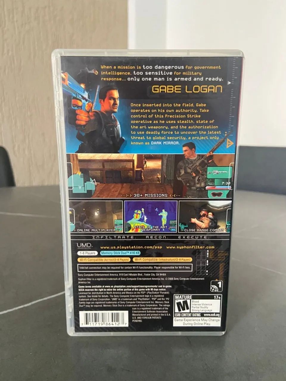 Game Syphon filter: Dark Mirror para PSP - Foto 2