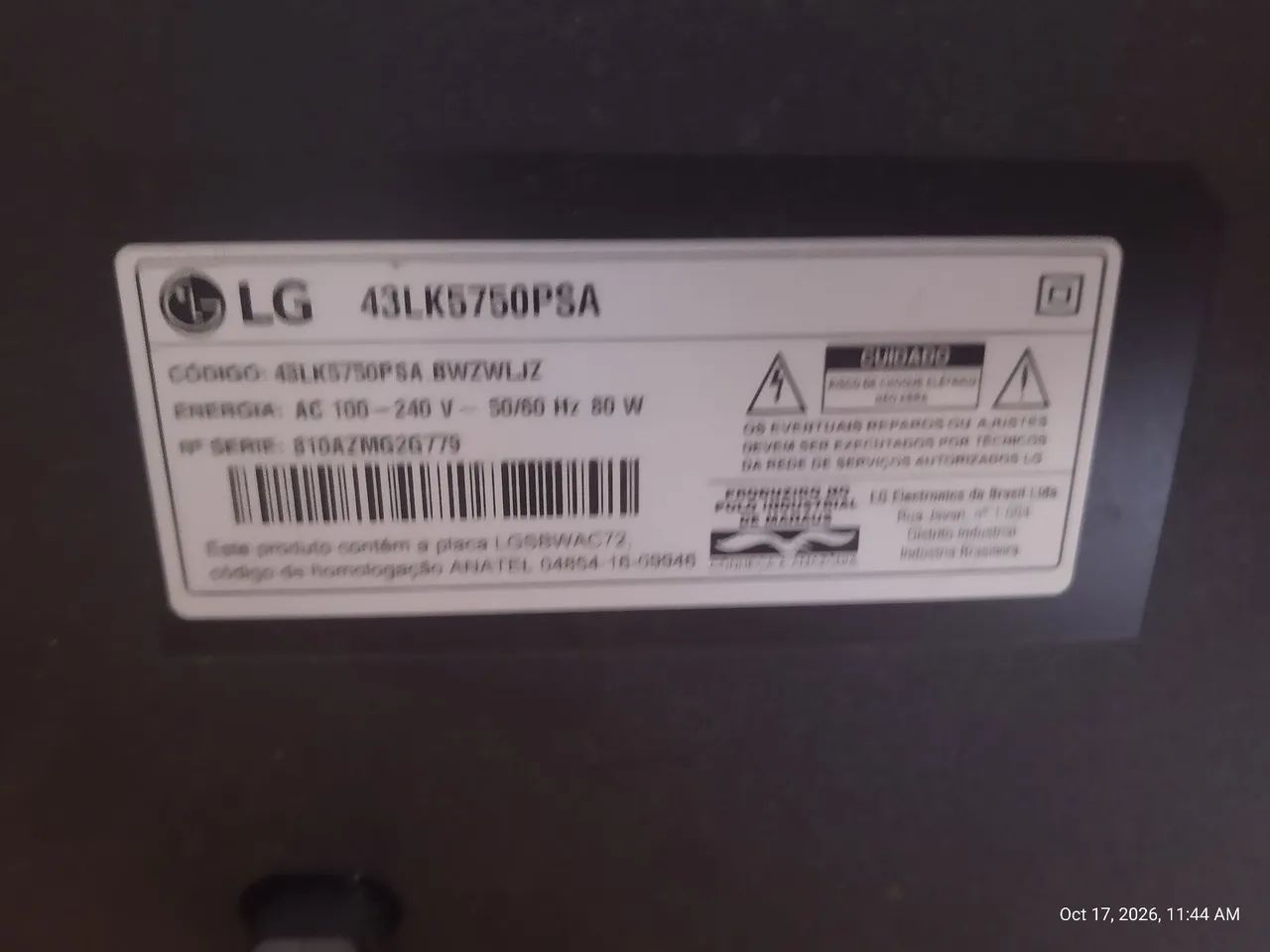 TV Smart LG 43 polegadas  - Foto 2