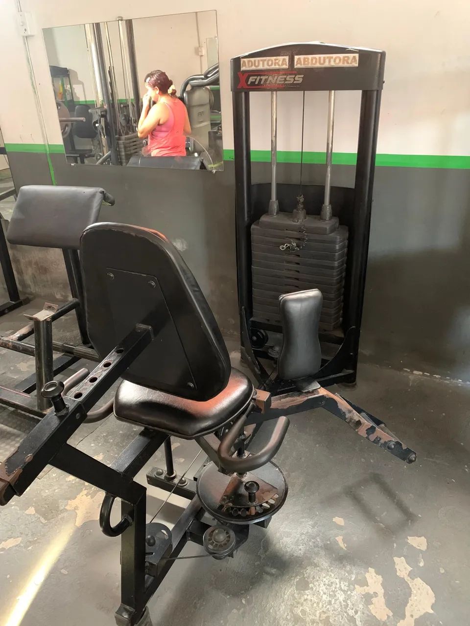 Aparelho de musculação 