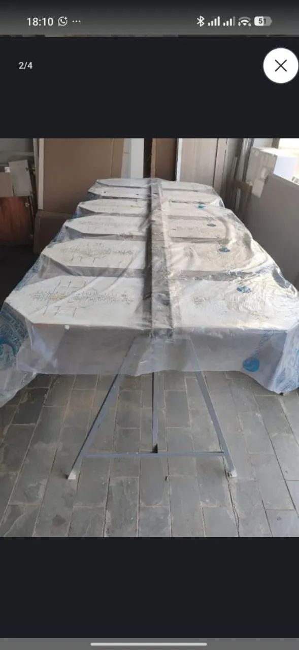 Mesa serigrafia com 12 berço  - Foto 2