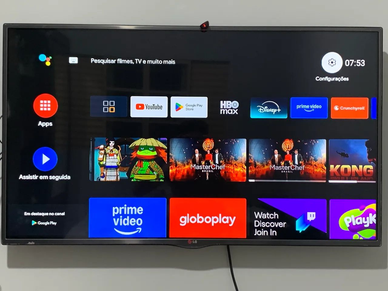 ? TV LG 47? + Android TV Box ? KIT COMPLETO