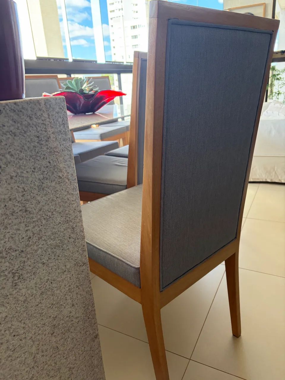Conjunto 8 cadeiras para mesa de jantar - Foto 2
