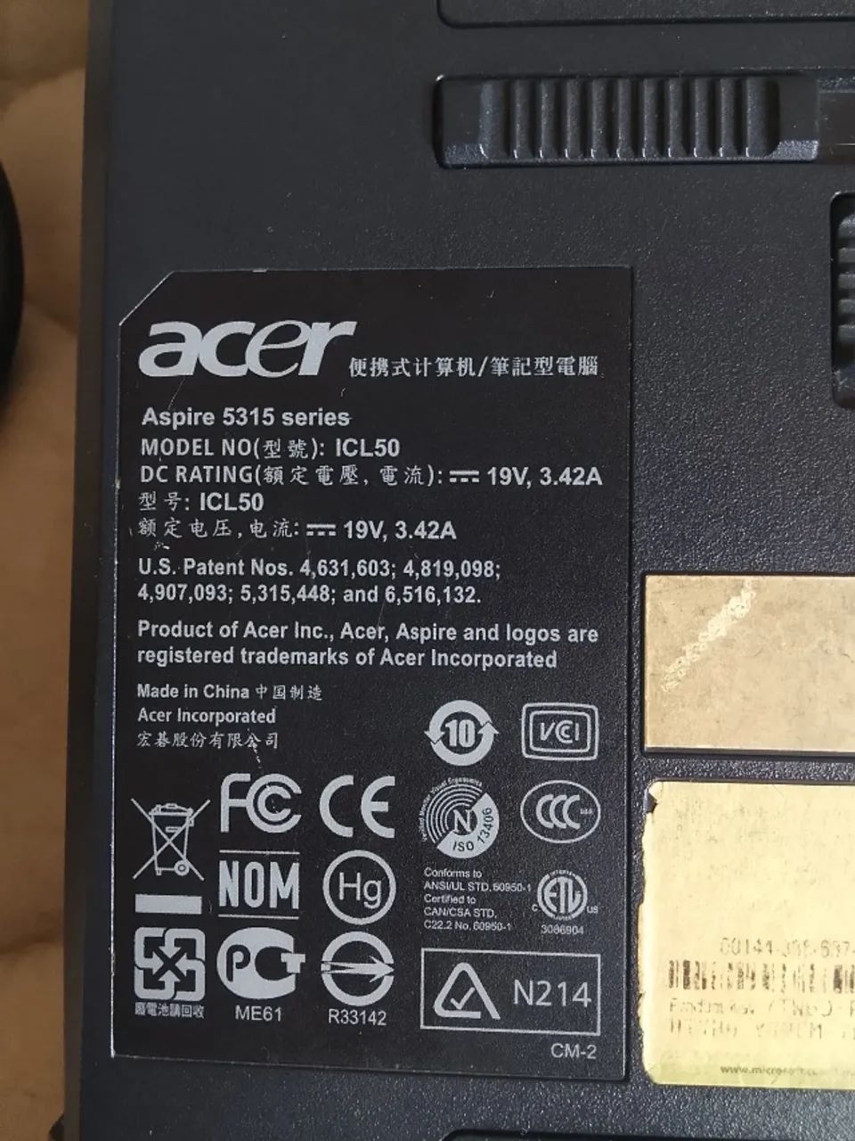 Notebook Acer Aspire 5315 - Foto 5