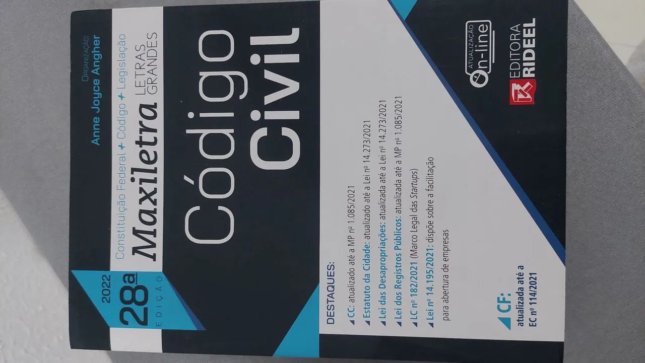 Código Civil Maxiletra 2022 - Editora Rideel