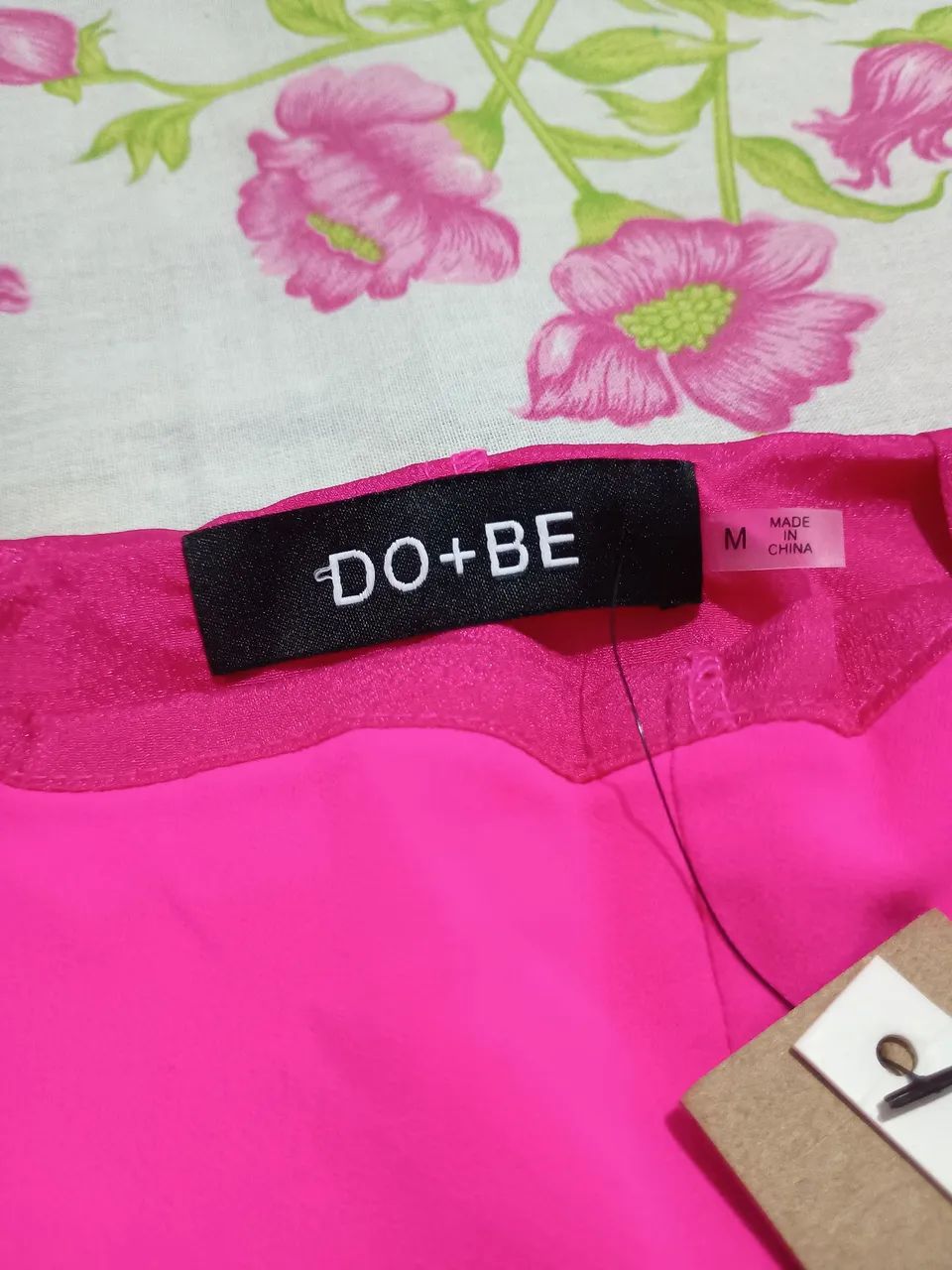 Calça Pantalona Do+be Tamanho M Rosa-choque - Foto 2