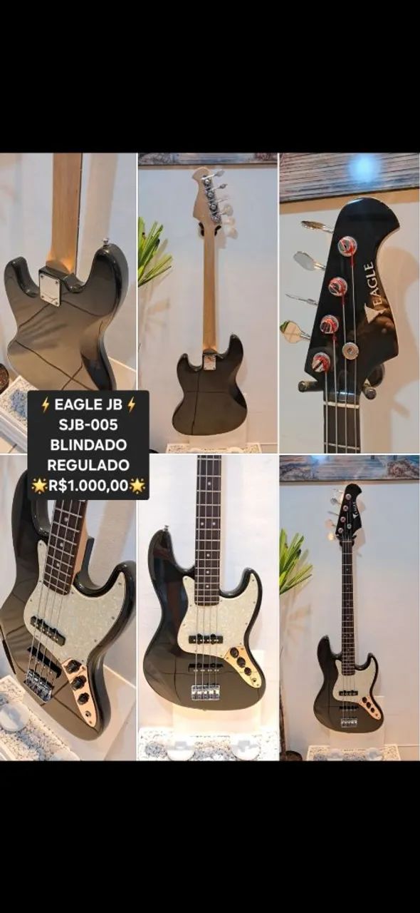 BAIXOS - YAMAHA / EAGLE / TAGIMA / SX - REGULADOS - Foto 3