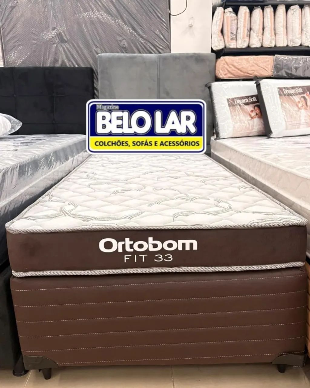 Conjunto Fit D33 Solteiro Ortobom - Foto 3