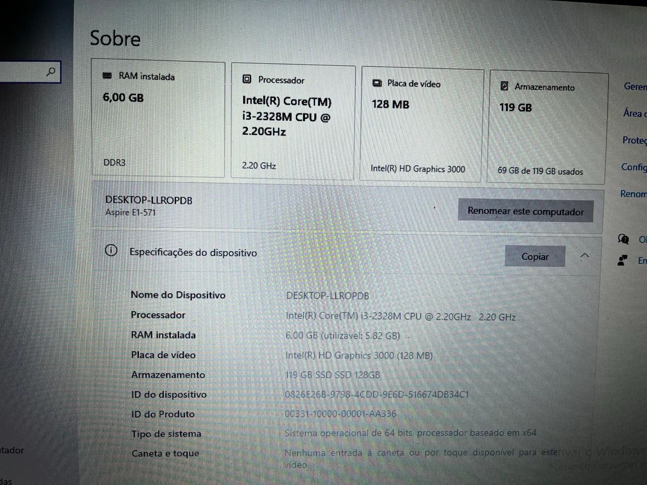 Notebook Acer  - Foto 2