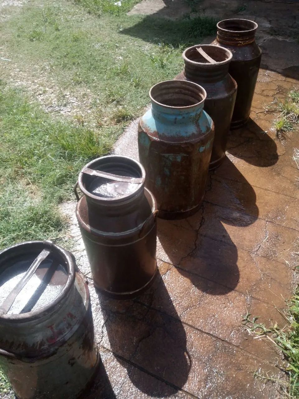 LATAS DE LEITE ANTIGAS - Foto 3