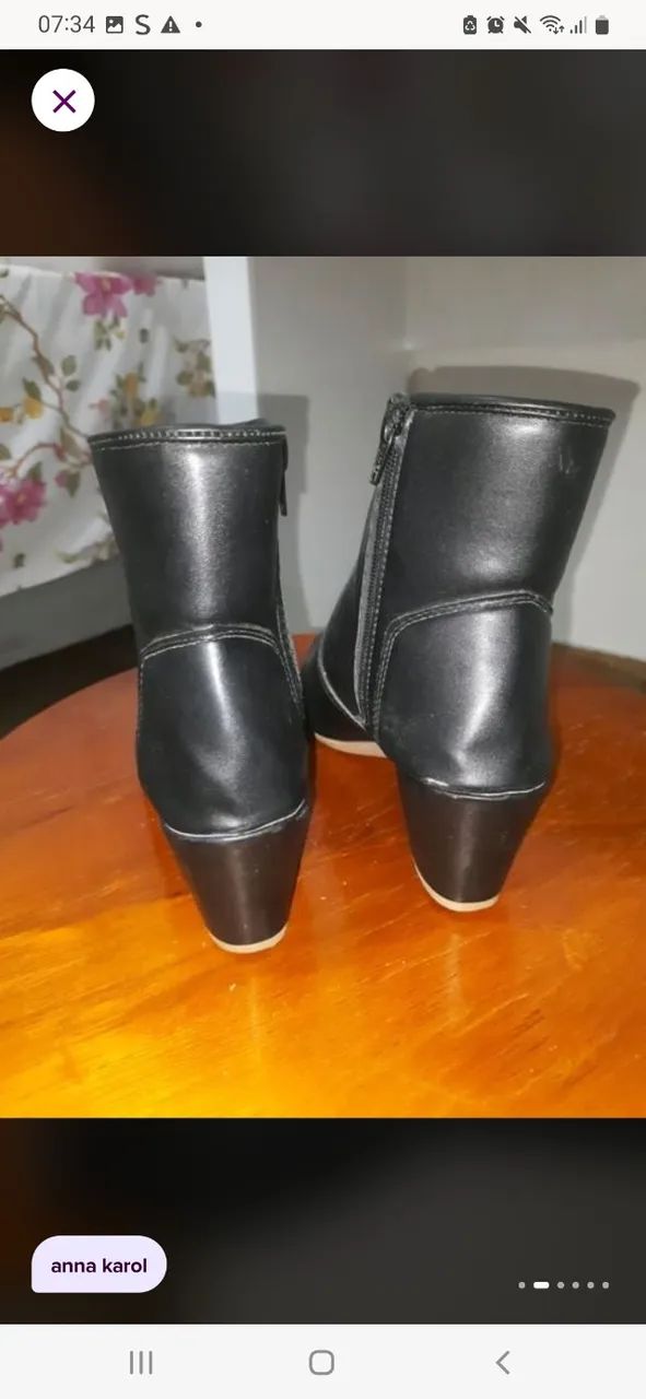 Bota preta shein - Foto 3