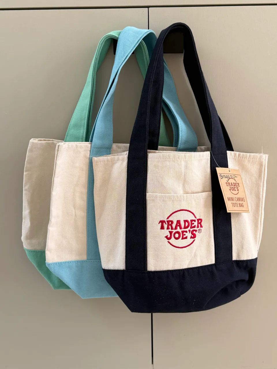 ECOBAG TRADER JOES MINI CANVAS TOTE - ORIGINAL