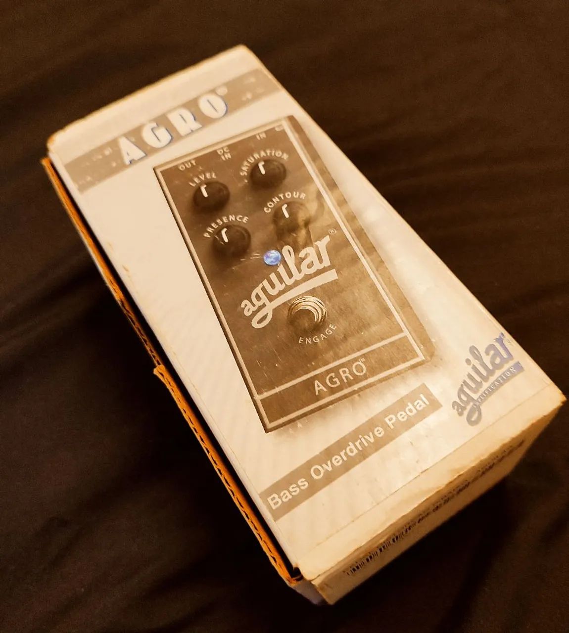 Pedal Bass Overdrive Aguilar Agro V1 - Instrumentos musicais
