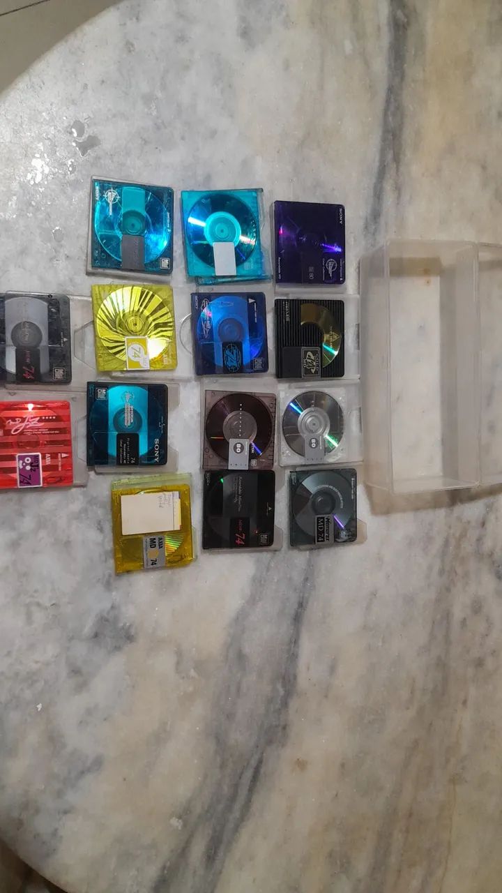 MD 14 MINIDISCS COM O CASE  - Foto 4