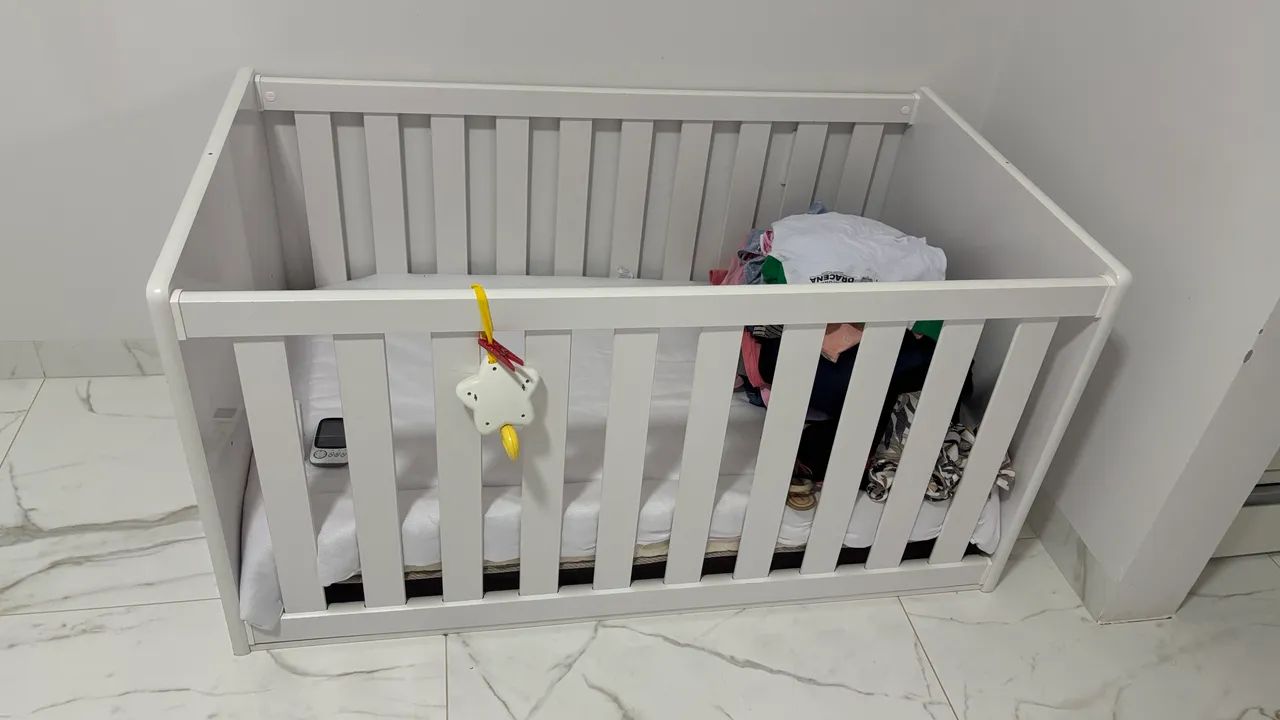 Berço com colchão (super resistente ) muito conservado - Foto 2