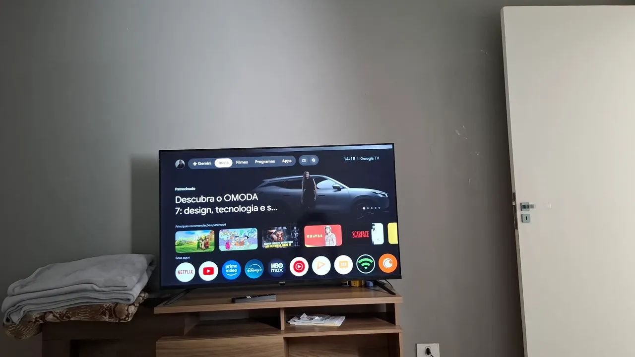 Smart TV Philips PUG7019 4K UHD de 58 Google TV Dolby Vision e Atmos e Google Assistente - Foto 5