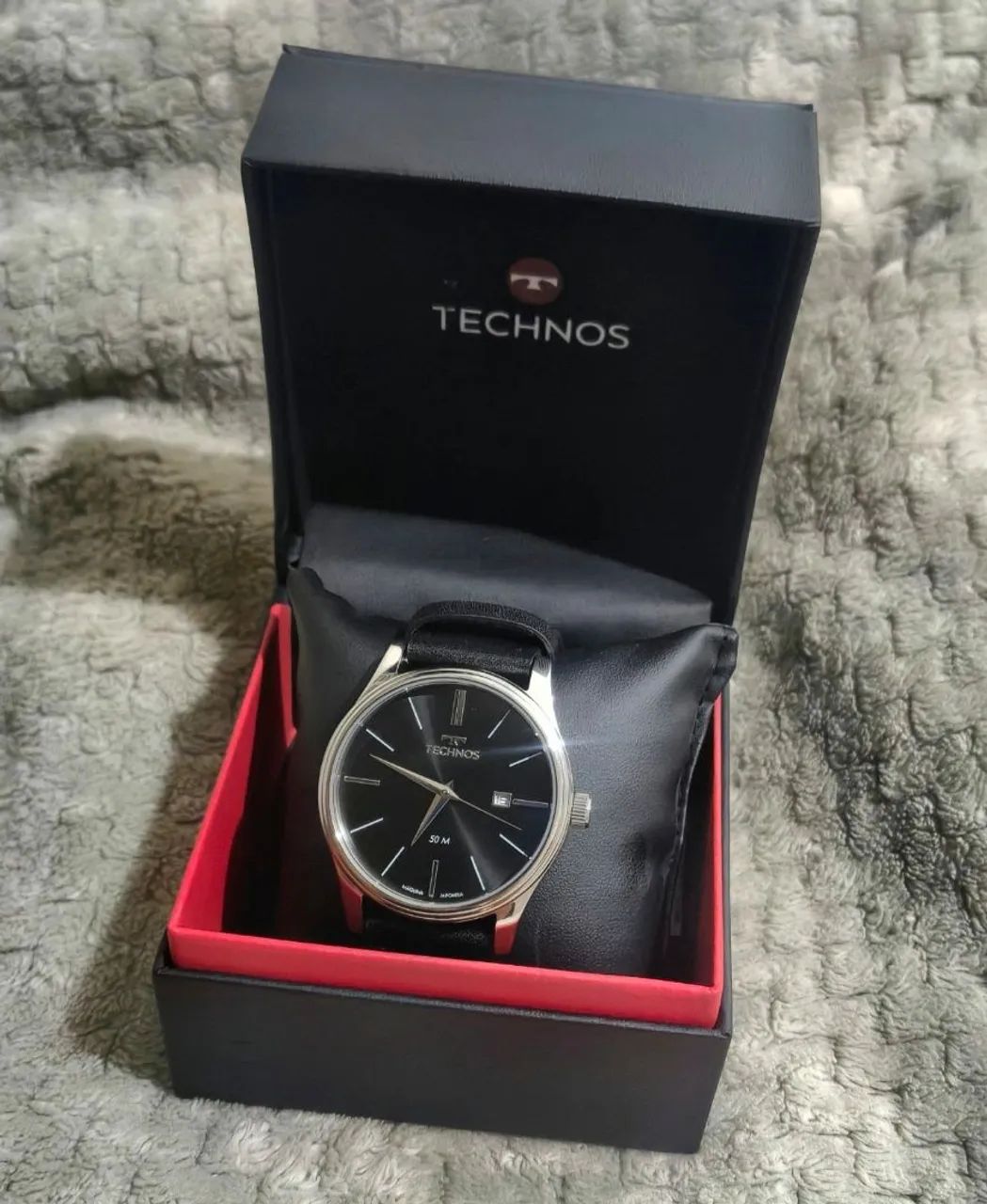Relógio Technos Masculino Steel Prata - Foto 2