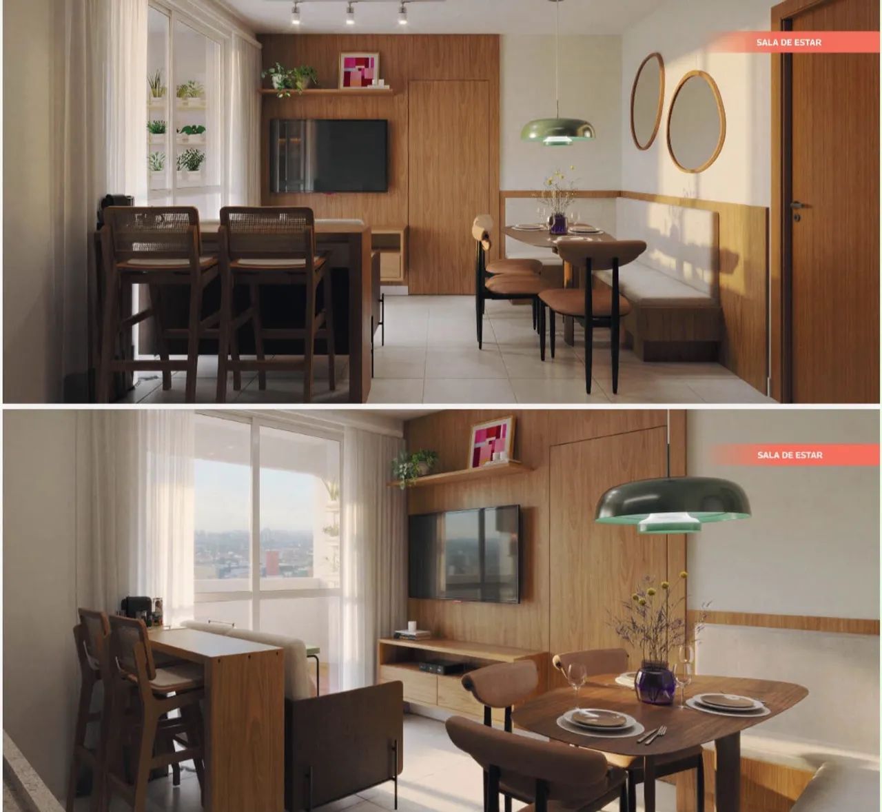 Apartamento 2 Quartos | 1 Suíte | Varanda + Garagem