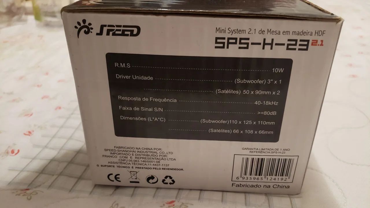 Caixa de som 2.1    R$100 reais  - Foto 3