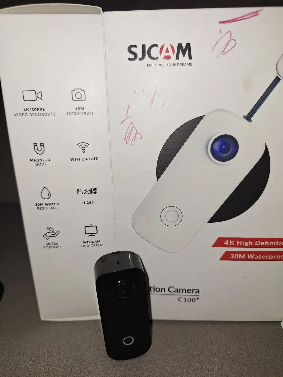 SJCAM 100+(PLUS) -câmera de Ação - Foto 3