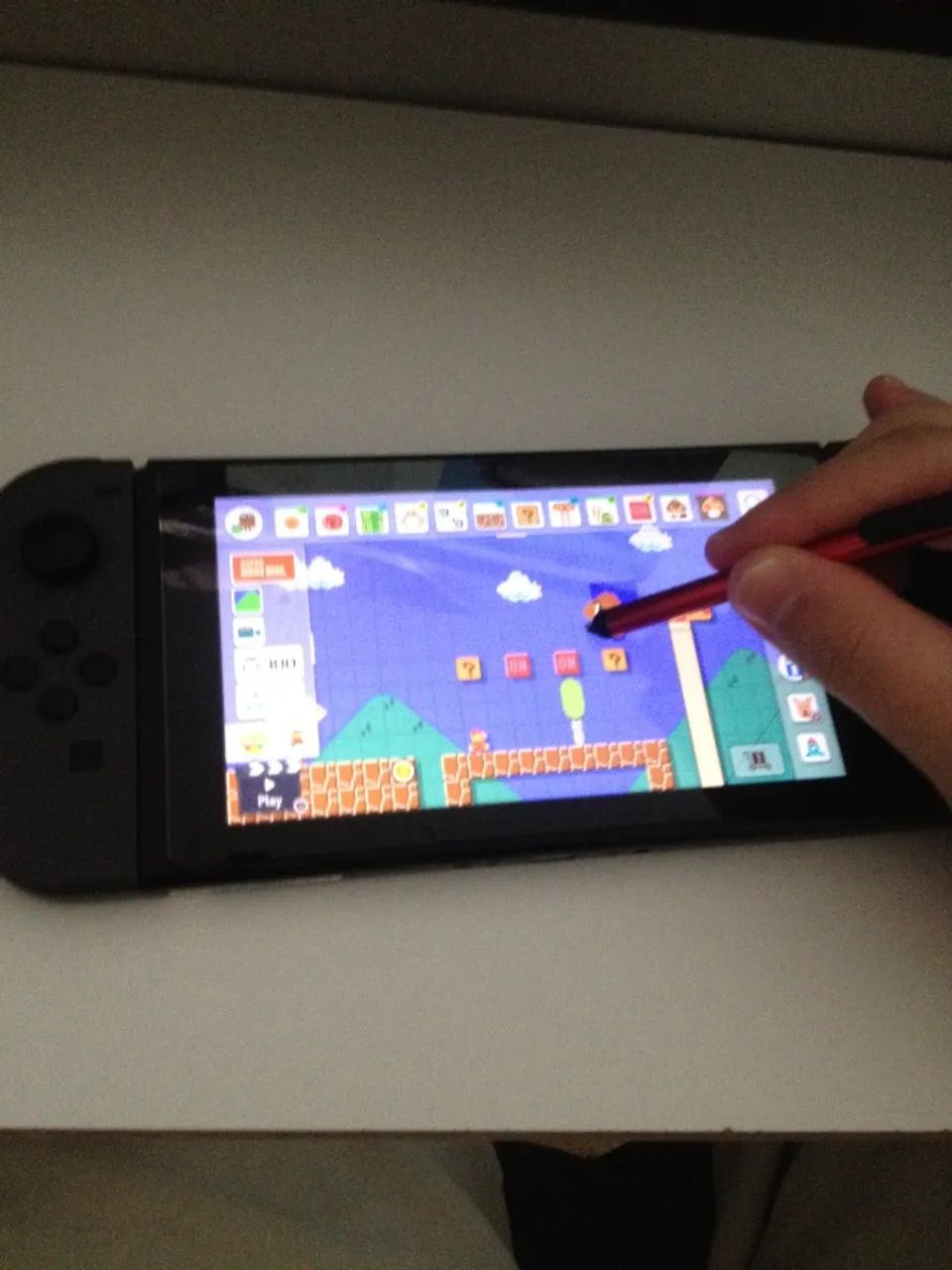 Caneta Nintendo Switch - Mario Maker 2 - Kit Com 3 Canetas - Foto 3