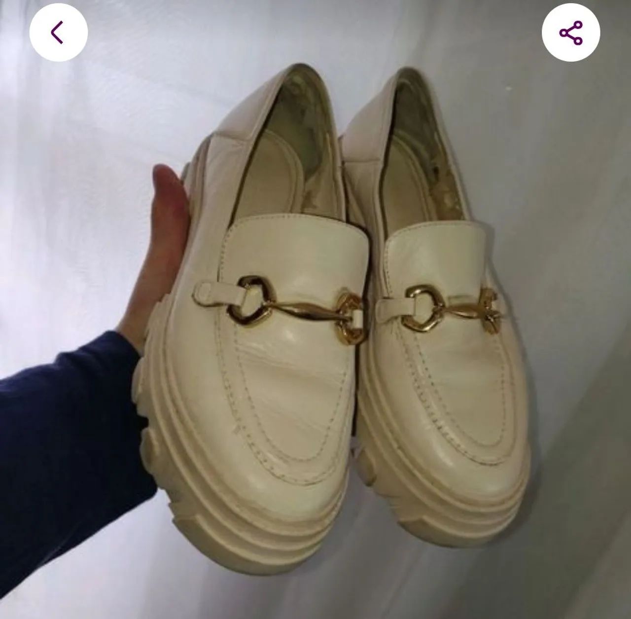 Sapato tratorado 