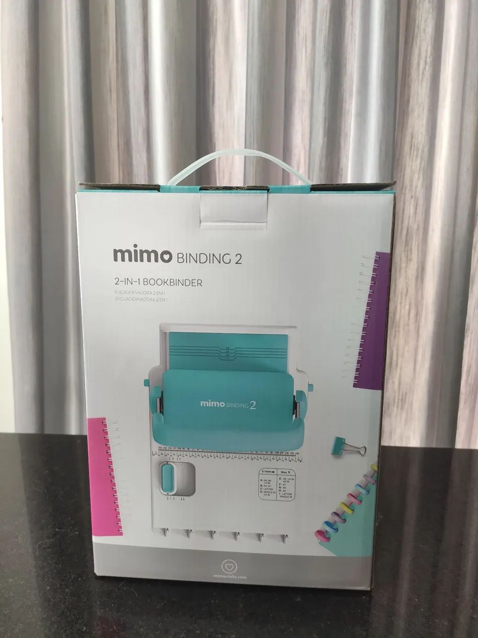 Encadernadora / Perfuradora Mimo Binding 2443790507387791361