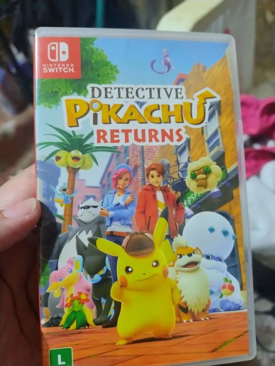 Jogo Detective Pikachu Returns Nintendo Switch