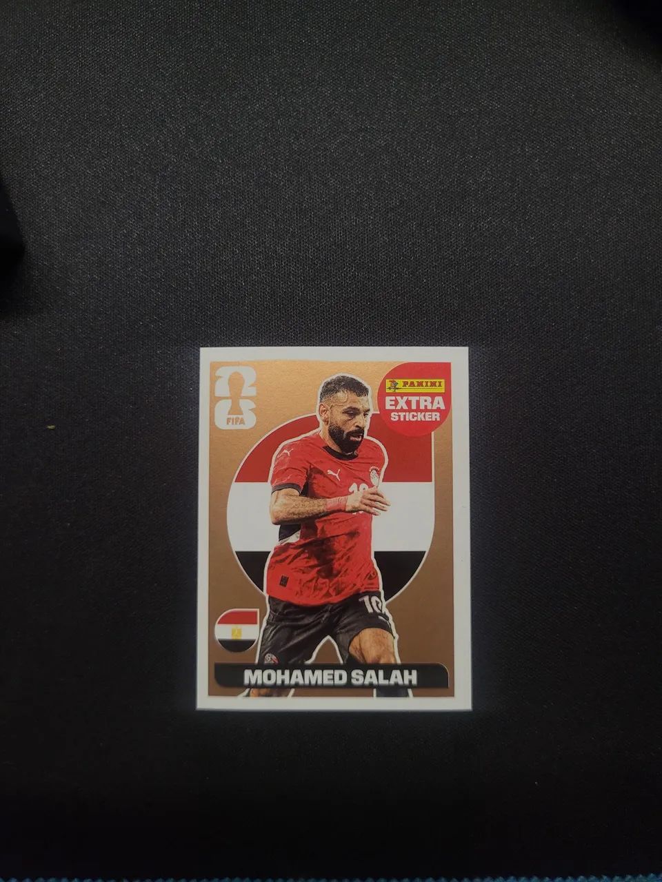 Legend Bronze Mohaned salah com falha de impressão