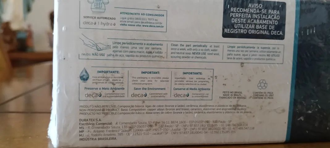 Acabamento para registro  - Foto 3
