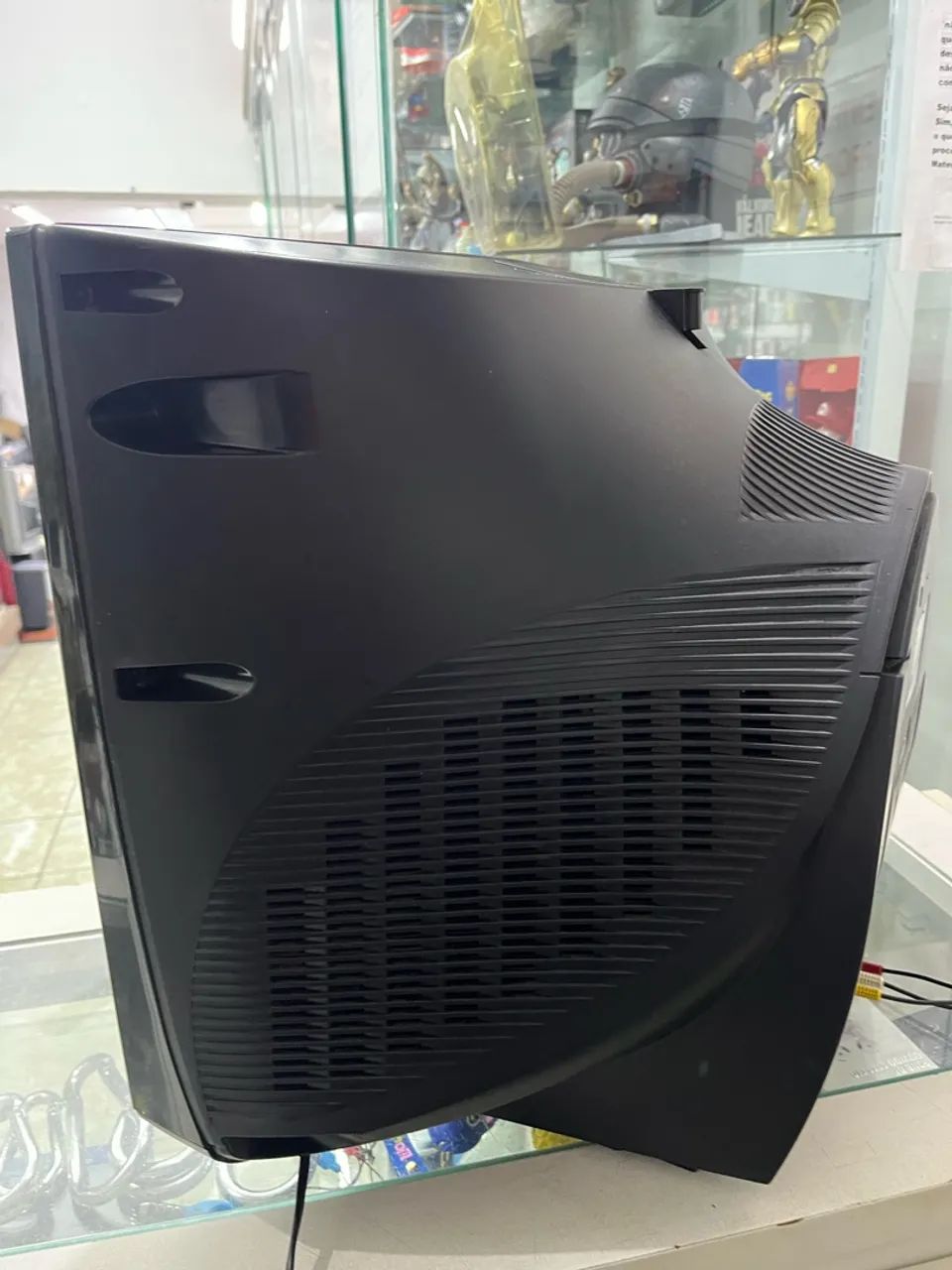 Tv crt tubo retrogamer Samsung 21 polegadas av e vídeo componente  - Foto 5