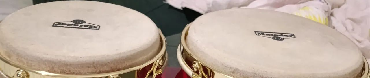 VENDO DUAS PELES DE BONGÔ MATADOR  - Foto 2