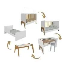 Berço 5 em 1, marca Peroba