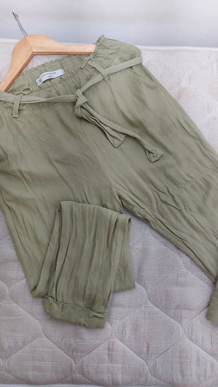 Calça verde - Foto 4