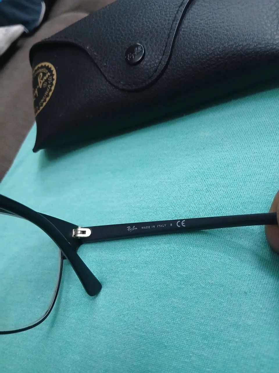 ÓCULOS RAY BAN CLUBMASTER RB3016 ORIGINAL COM CASE PRETA  - Foto 5
