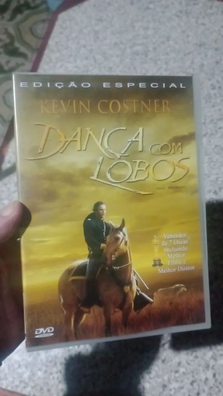 DVD Original Dança com Lobos Edição Especial Kevin Costner