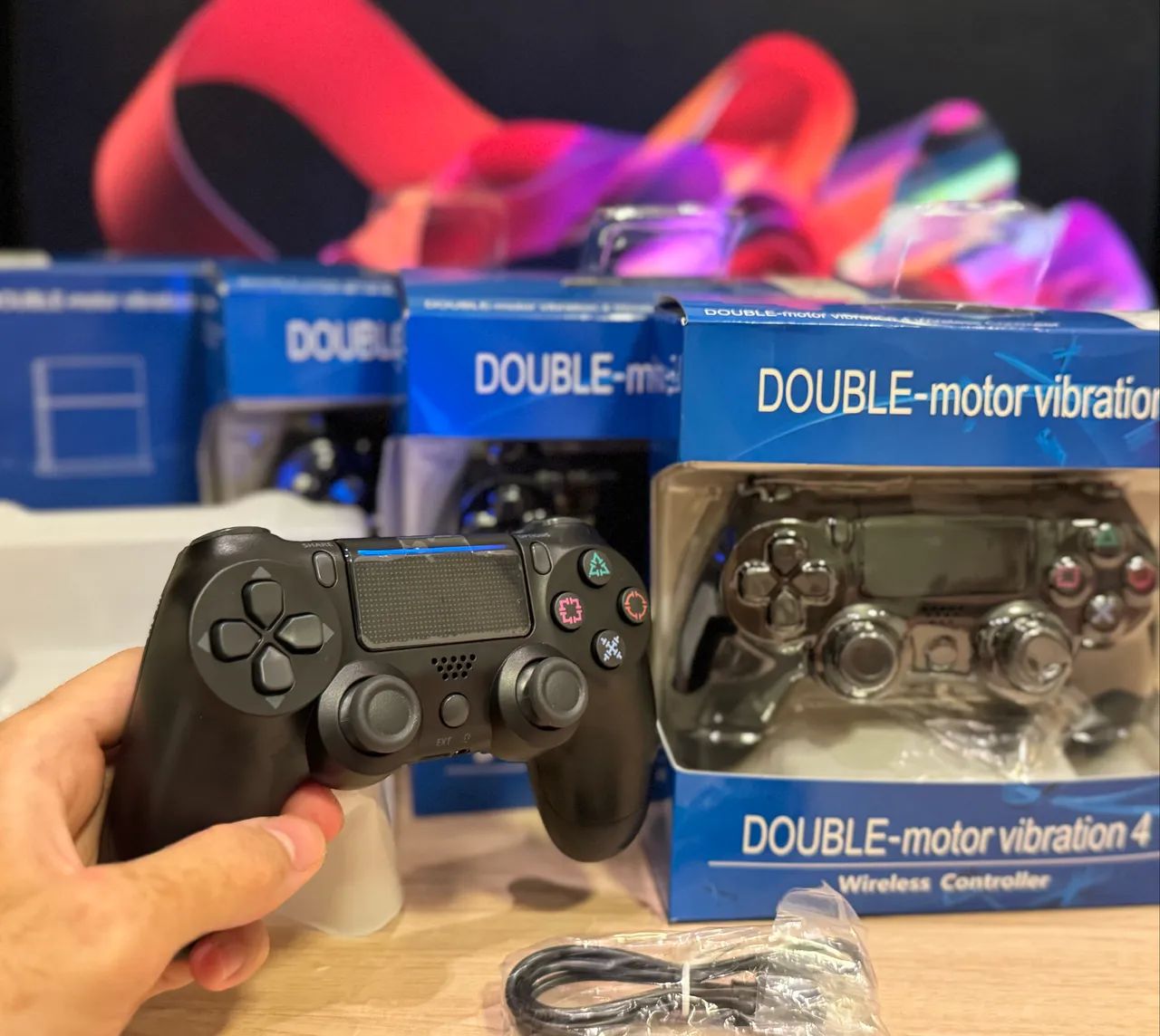 Controle para PS4, PC, Celular, TV - Foto 3