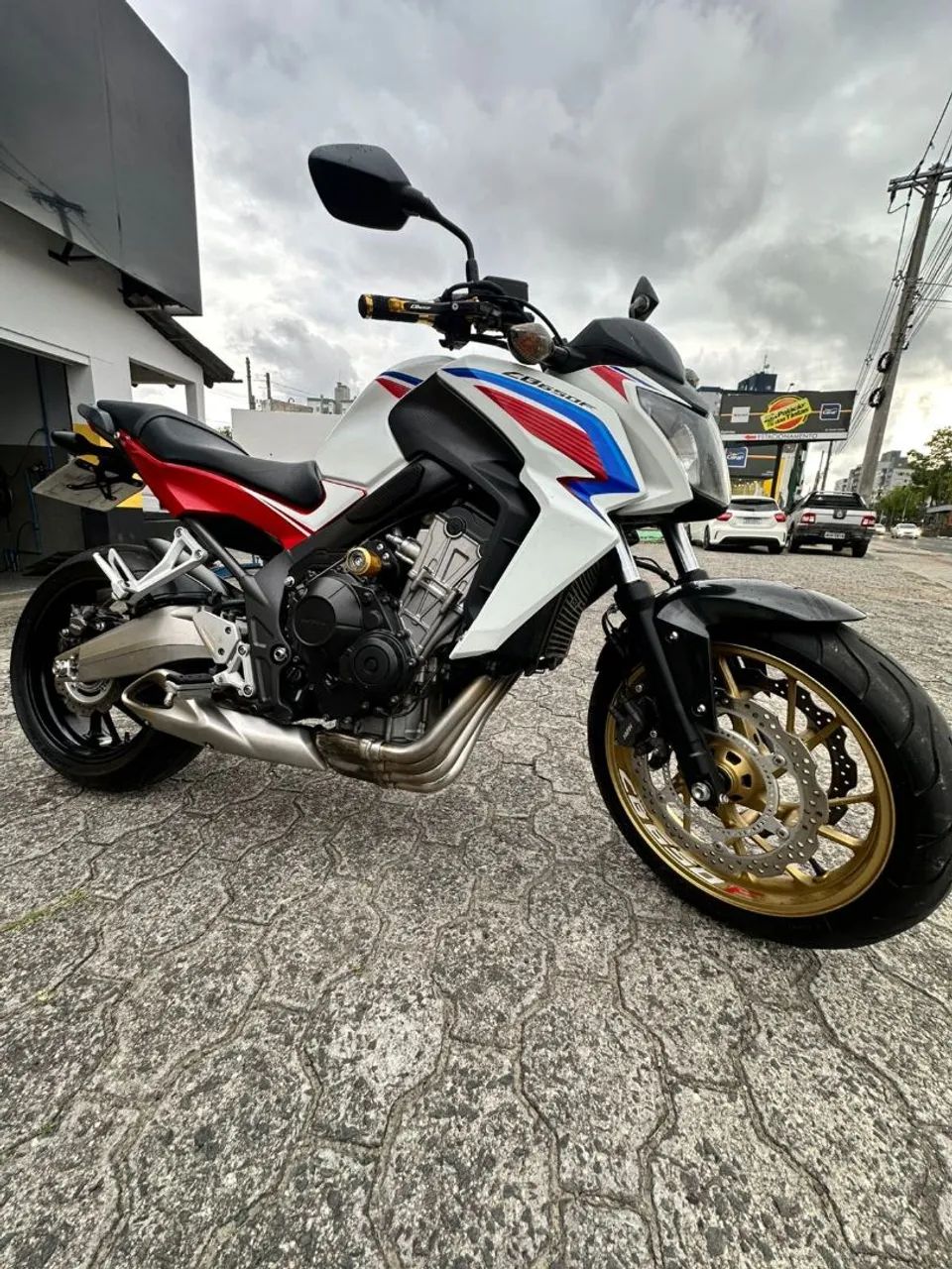 Cb 650f capitão América  - Foto 5