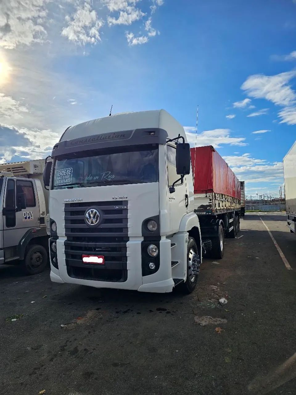 .VW 19.360 CONSTELLATION 4x2 - 2020 / CARRETA FACCHINI 2016 / CONJUNTO COMPLETO - Foto 2